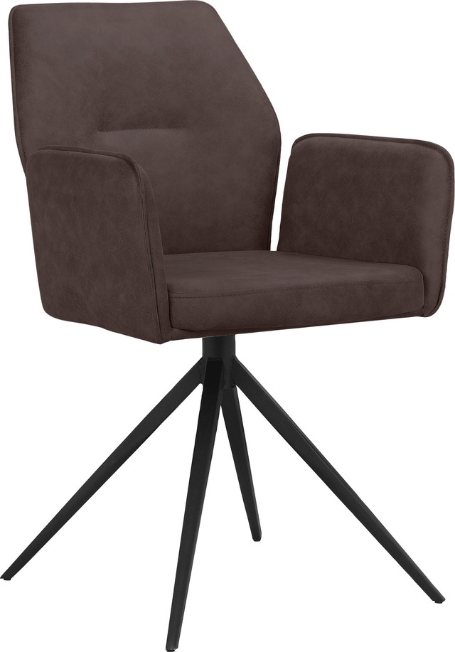 Places of Style Esszimmerstuhl "Ozias", 2 St., Microfaser, Sitz und Rücken günstig online kaufen