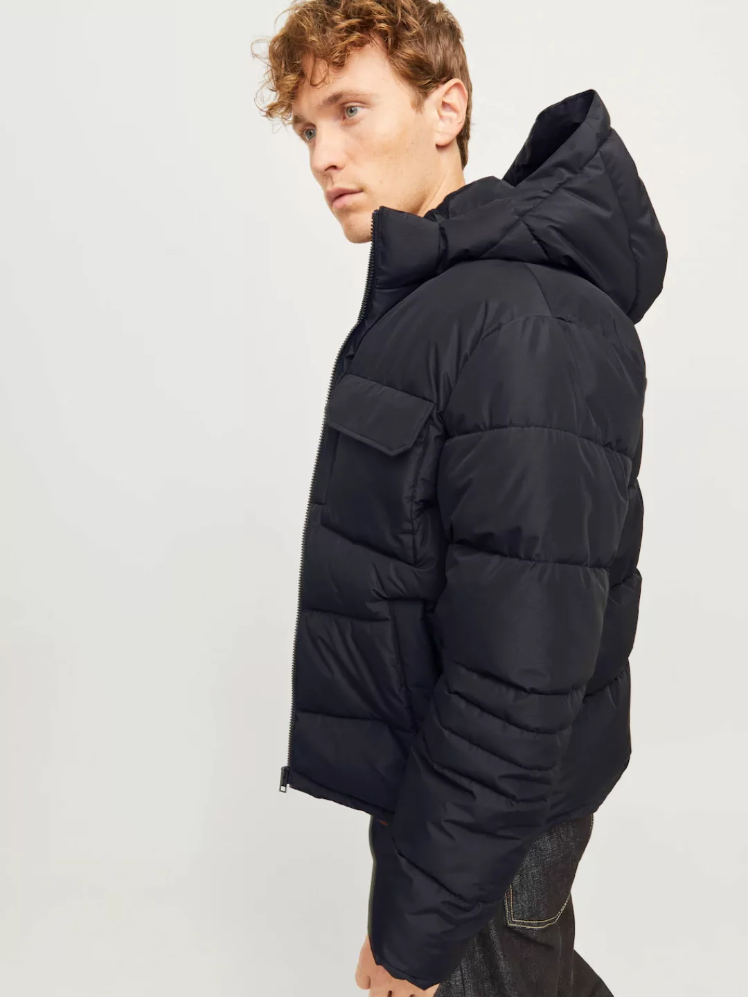 Jack & Jones Steppjacke "JJBUILD PUFFER JACKET", mit Kapuze günstig online kaufen