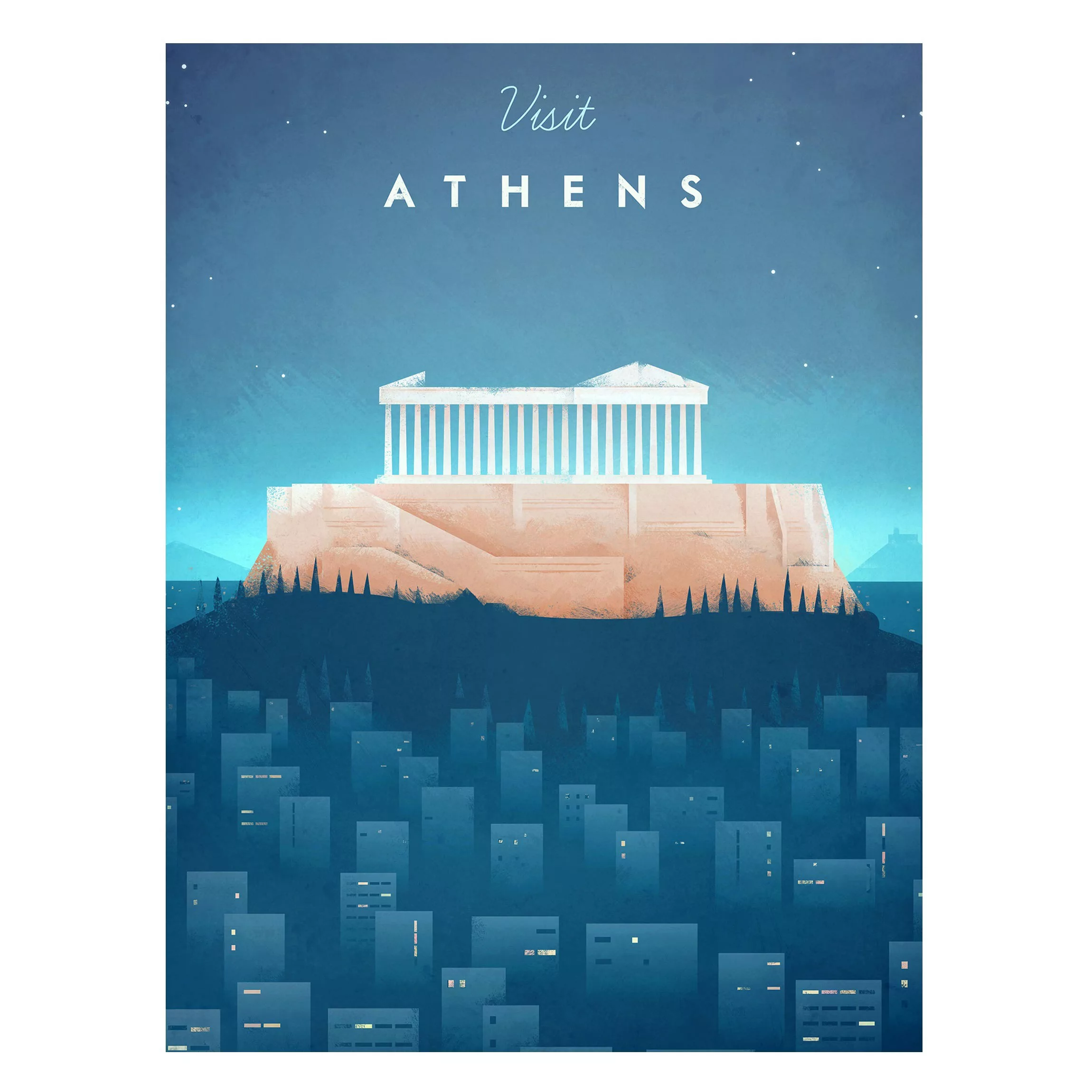 Magnettafel Architektur & Skyline - Hochformat 3:4 Reiseposter - Athen günstig online kaufen