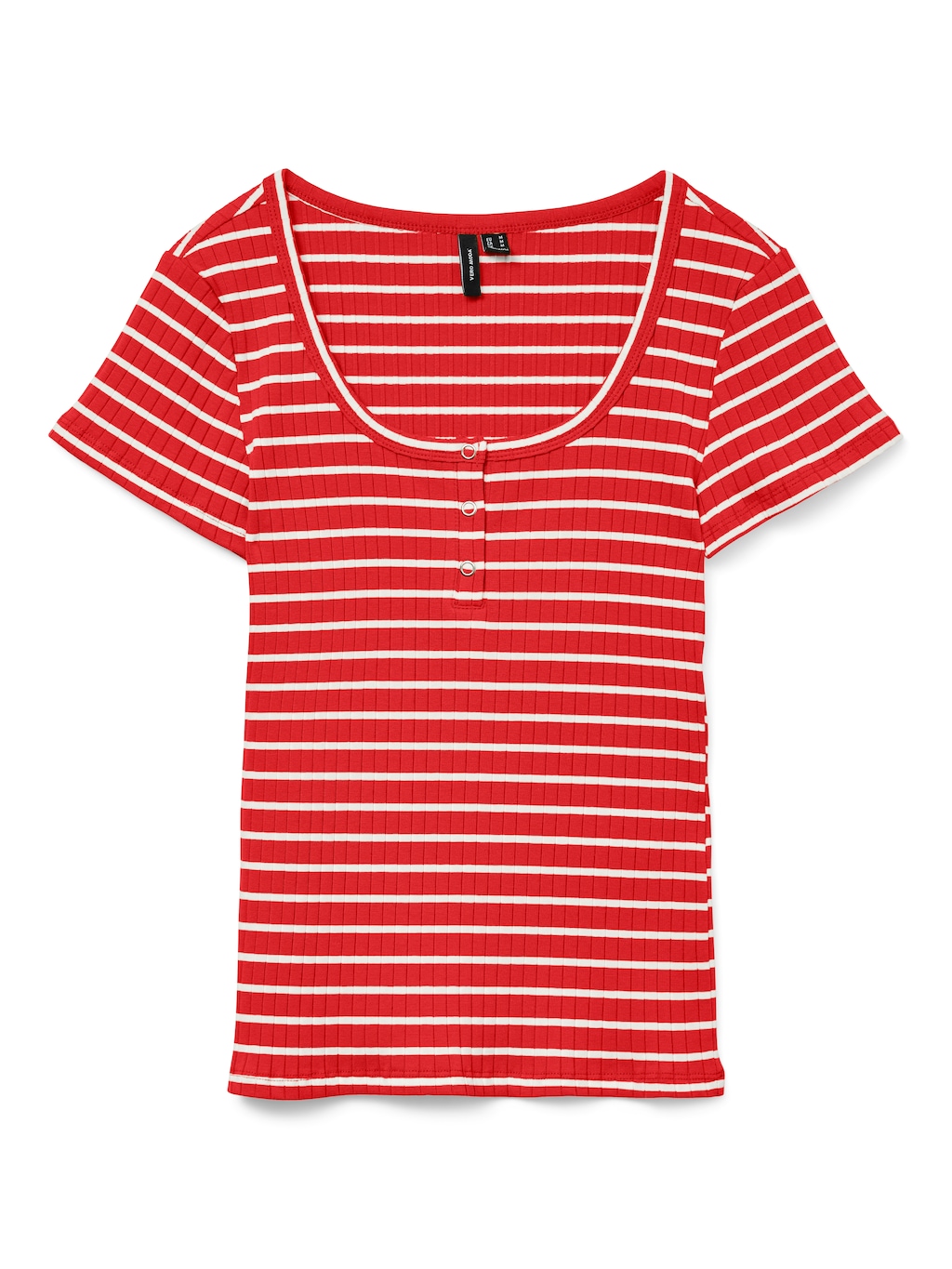 Vero Moda T-Shirt "VMSEA SS HENLEY TOP JRS" günstig online kaufen