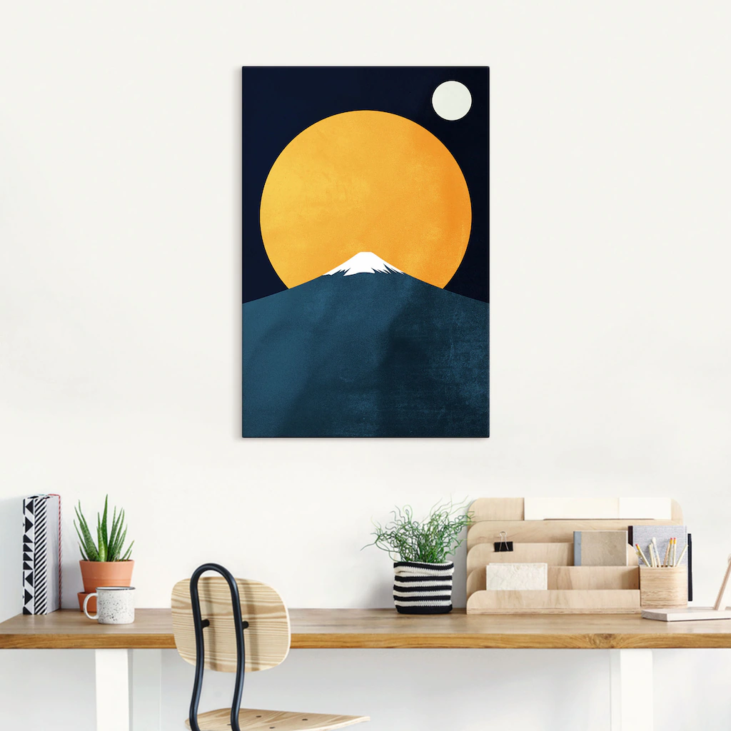 Artland Leinwandbild "Himalaya bei Nacht", Berge & Alpenbilder, (1 St.), au günstig online kaufen