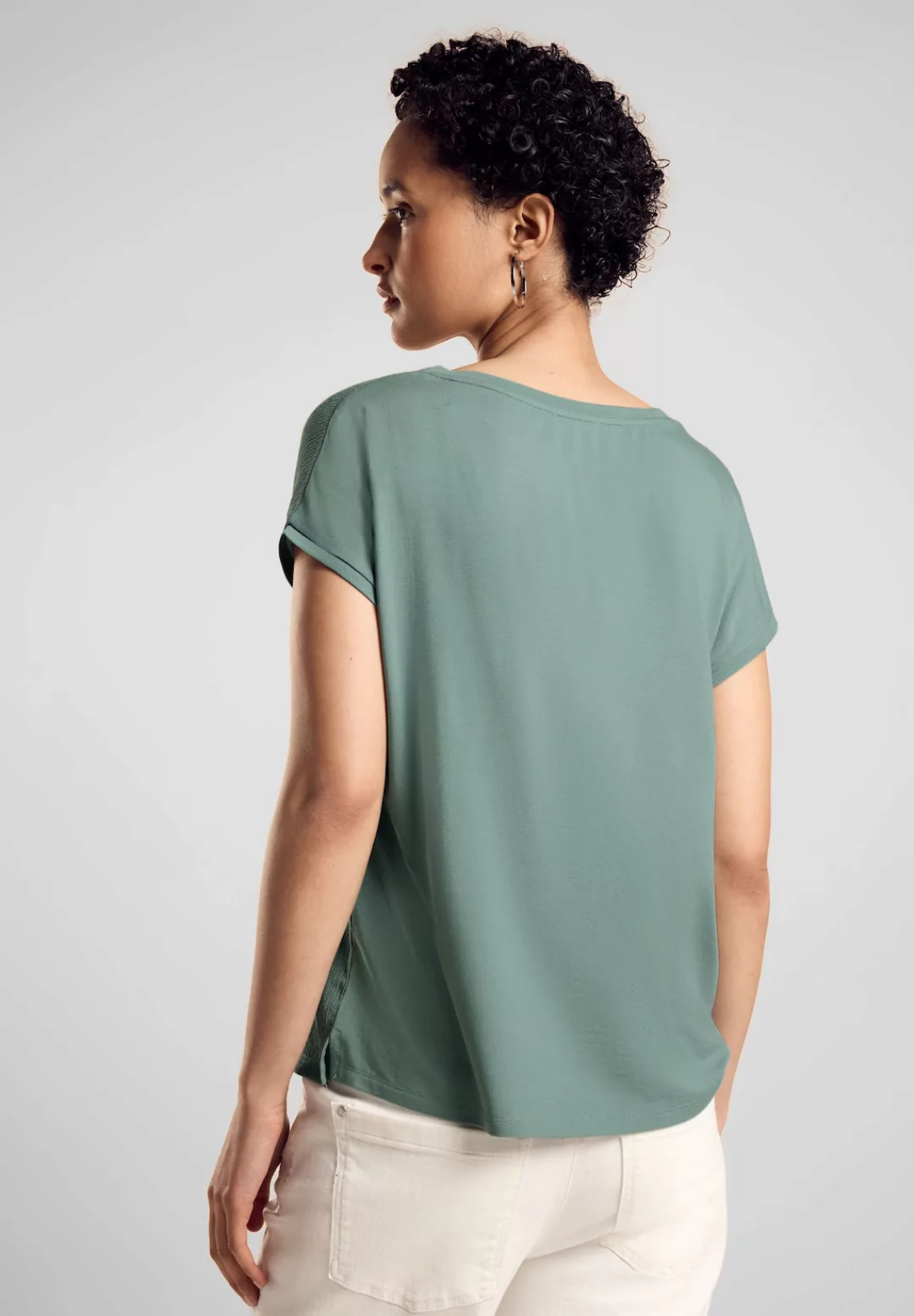 STREET ONE Shirttop mit Brusttasche günstig online kaufen