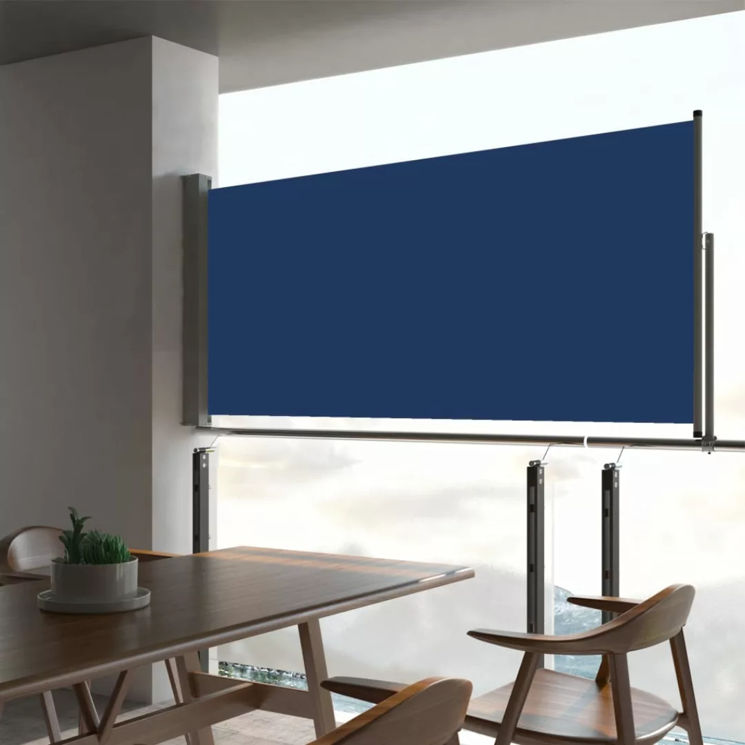 Ausziehbare Seitenmarkise 60×300 Cm Blau günstig online kaufen