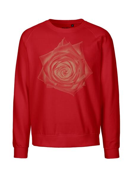 Bio Damen Sweatshirt Loose Fit Rose günstig online kaufen