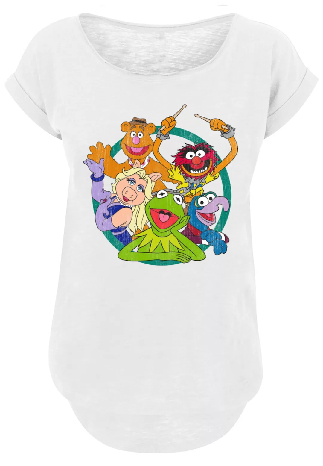 F4NT4STIC T-Shirt "Disney Die Muppets Group Circle", Print günstig online kaufen