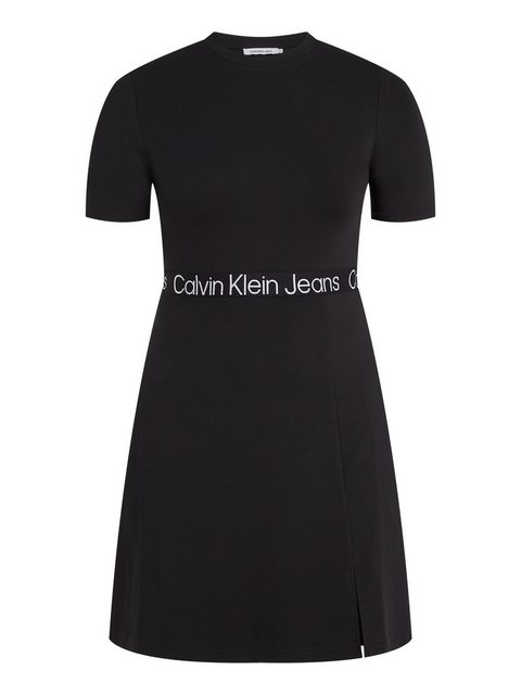 Calvin Klein Jeans Plus Skaterkleid PLUS TAPE MILANO SS DRESS in Großen Grö günstig online kaufen