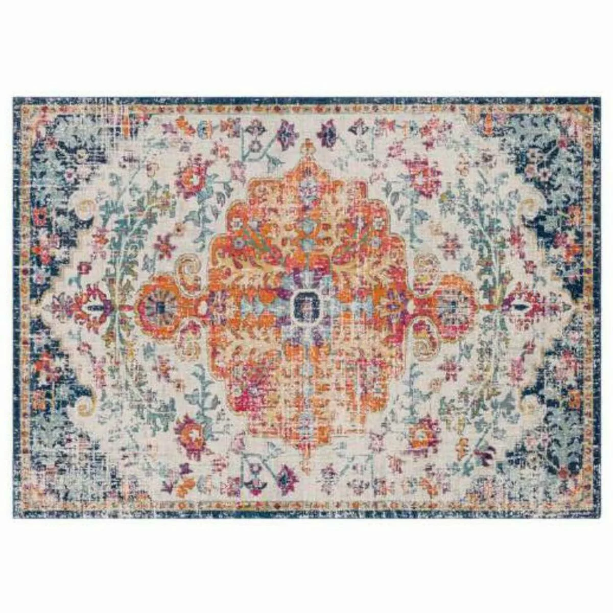 Teppich Dkd Home Decor Baumwolle Araber Chenille (200 X 290 X 1 Cm) günstig online kaufen