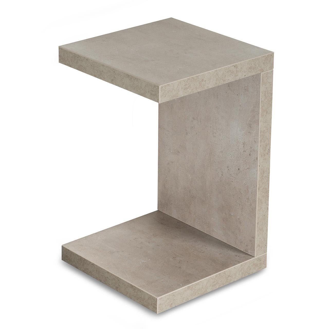 Levandeo® Couchtisch, Beistelltisch Coco 32x32x50cm Betonoptik günstig online kaufen