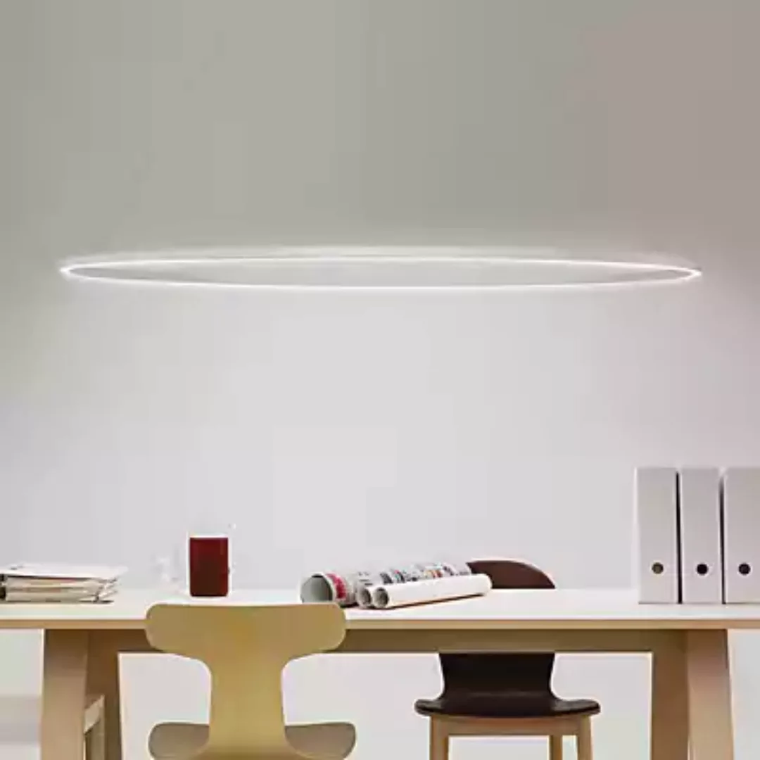 Nemo Ellisse Pendelleuchte LED, Aluminium poliert, Downlight - B-Ware - lei günstig online kaufen