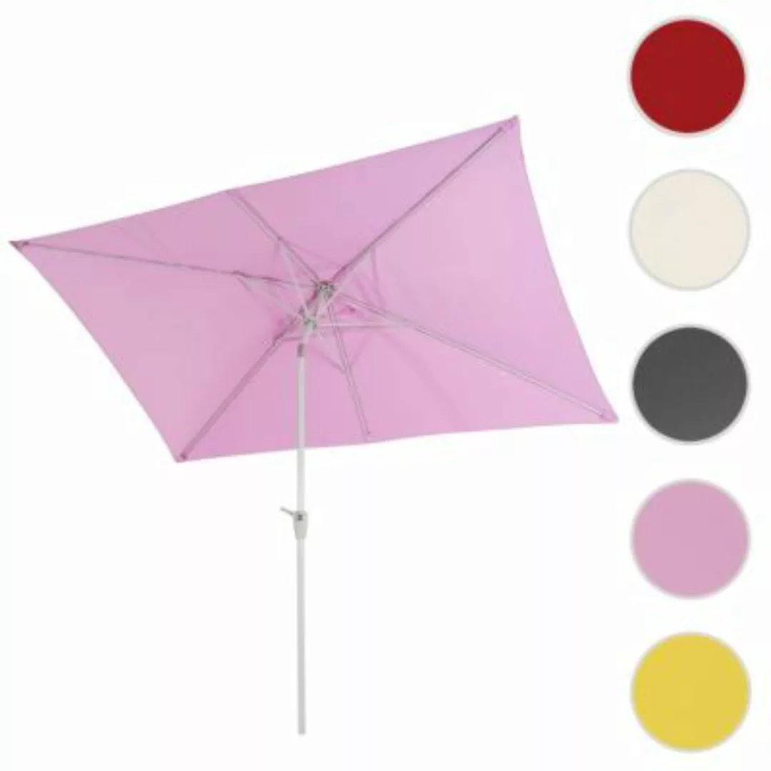 HWC Mendler Sonnenschirm violett günstig online kaufen