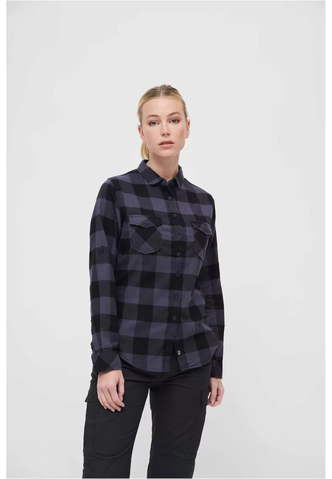 Brandit Langarmhemd "Damen Amy Flanell Shirt GIRLS", (1 tlg.) günstig online kaufen