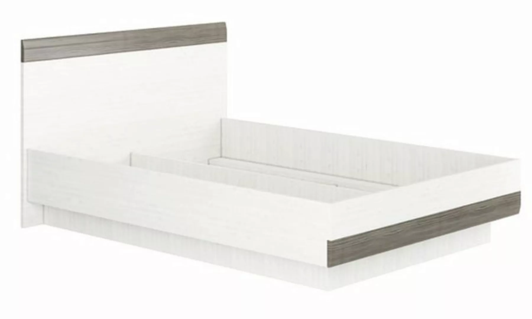 Feldmann-Wohnen Bett Blanco, B/T/H: 150 cm / 206 cm / 97 cm günstig online kaufen