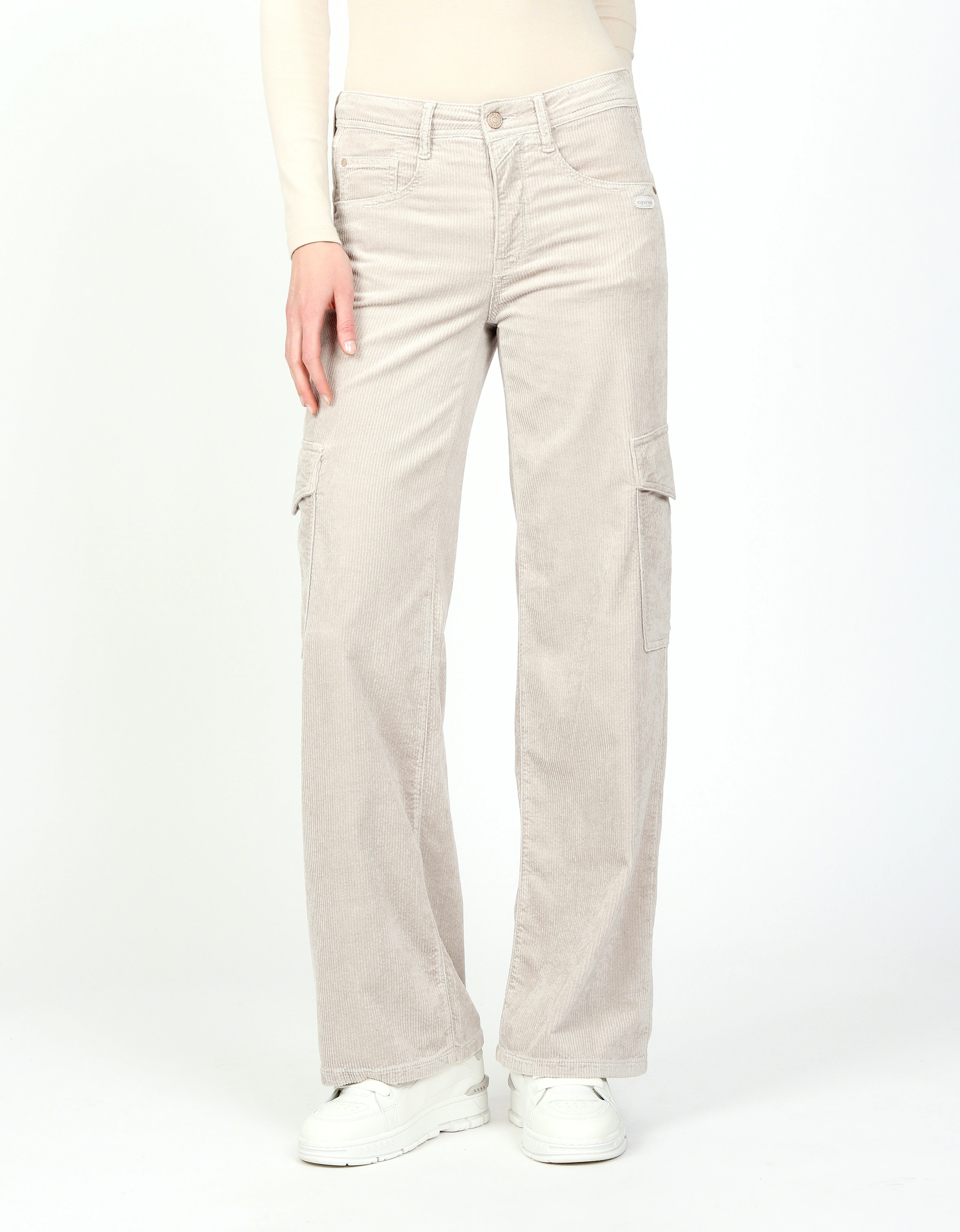 GANG Stoffhose "GANG Hosen Wide Fit 94AMELIE WORKER" günstig online kaufen