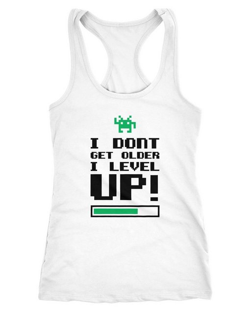 MoonWorks Tanktop Damen Tanktop I dont get older I level up Gamer Spruch Ra günstig online kaufen