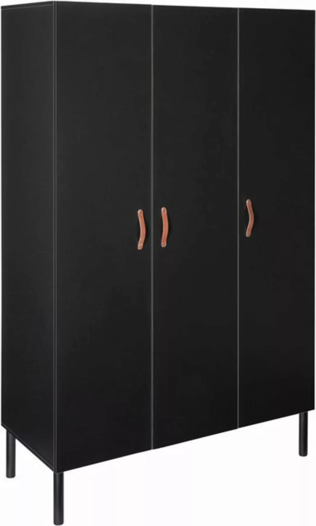 Schardt Kleiderschrank Camiel Black, Kinderkleiderschrank 3-türig, Made in günstig online kaufen