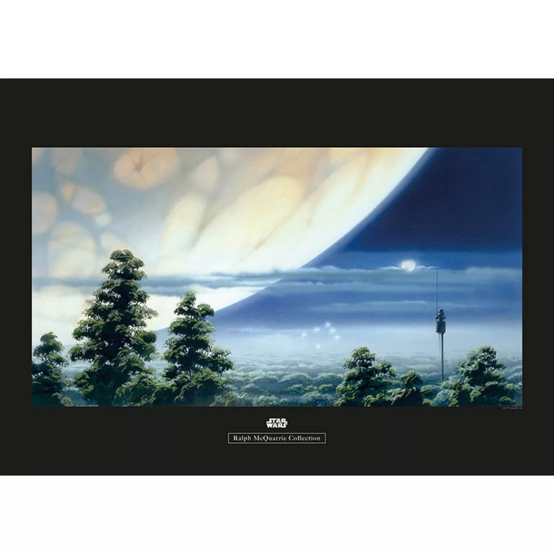 Komar Poster Star Wars Classic RMQ Yavin Lookout Star Wars B/L: ca. 70x50 c günstig online kaufen