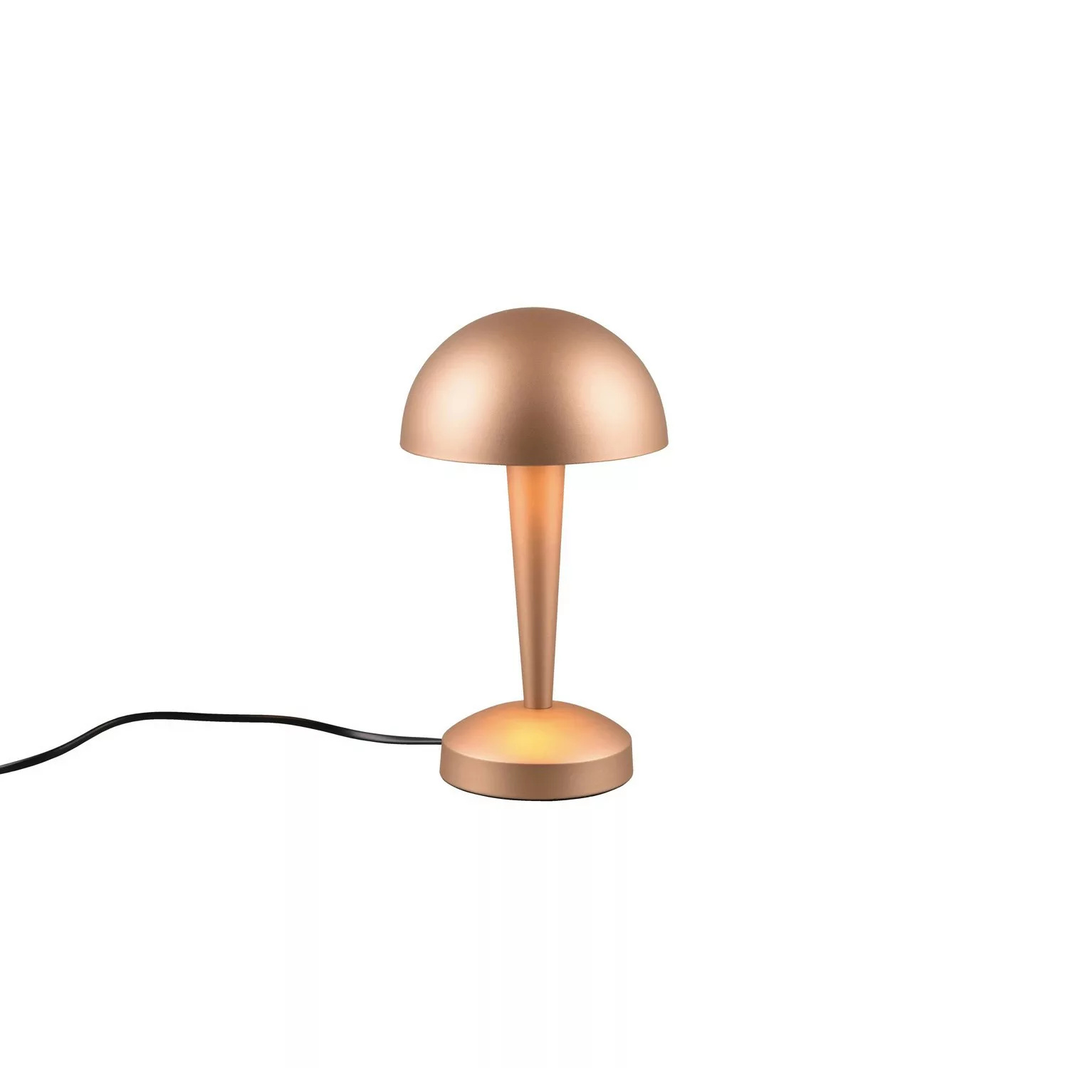 Reality LED-Design-Tischlampe Canaria 1-flammig Coffee 15 cm x 15 cm günstig online kaufen