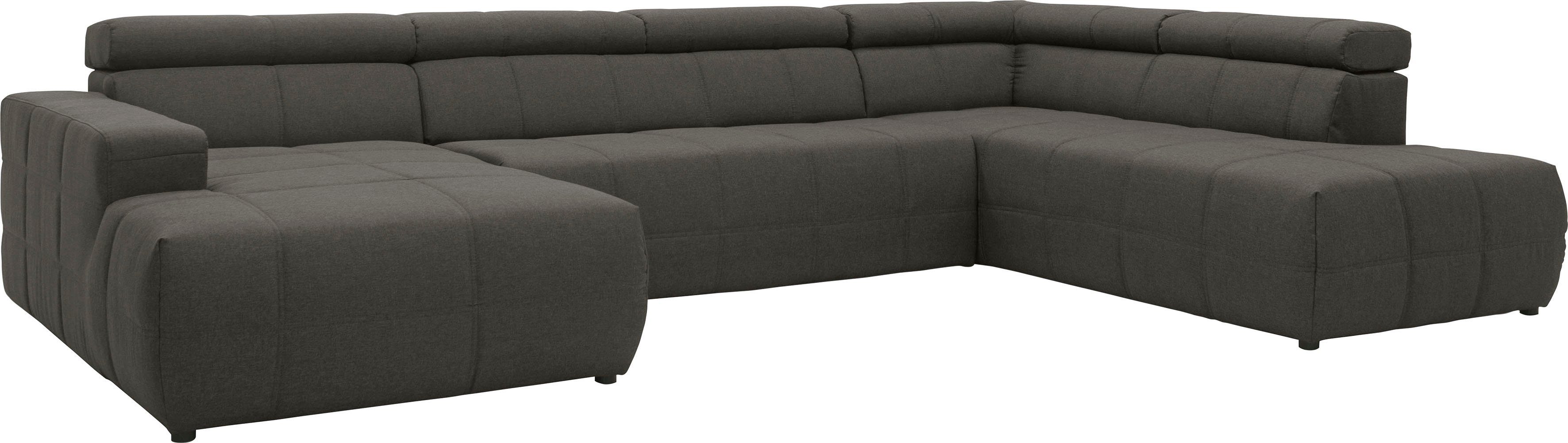 DOMO collection Wohnlandschaft Brandon viele Bezugsarten, incl. Nierenkisse günstig online kaufen