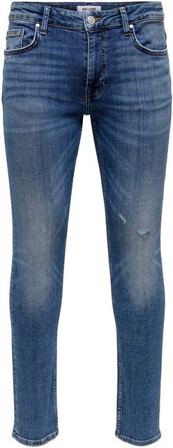 ONLY & SONS Slim-fit-Jeans Slim Fit Jeans Destroyed Denim Stretch Pants ONS günstig online kaufen