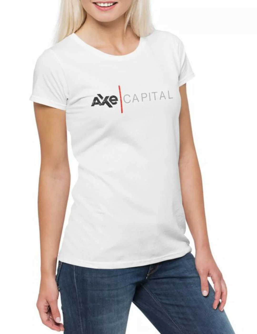 Urban Backwoods Print-Shirt Axe Capital I Damen T-Shirt Billions Symbol Sig günstig online kaufen