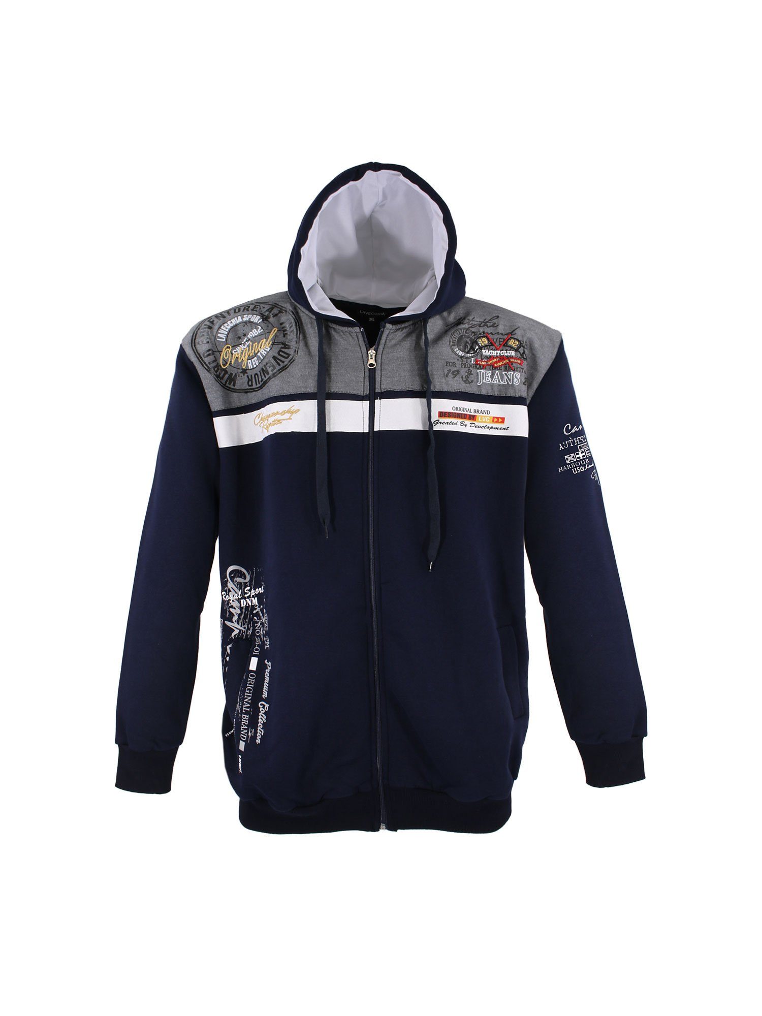 Lavecchia Sweatjacke Lavecchia Herren Sweatshirtjacke LV-2022 günstig online kaufen