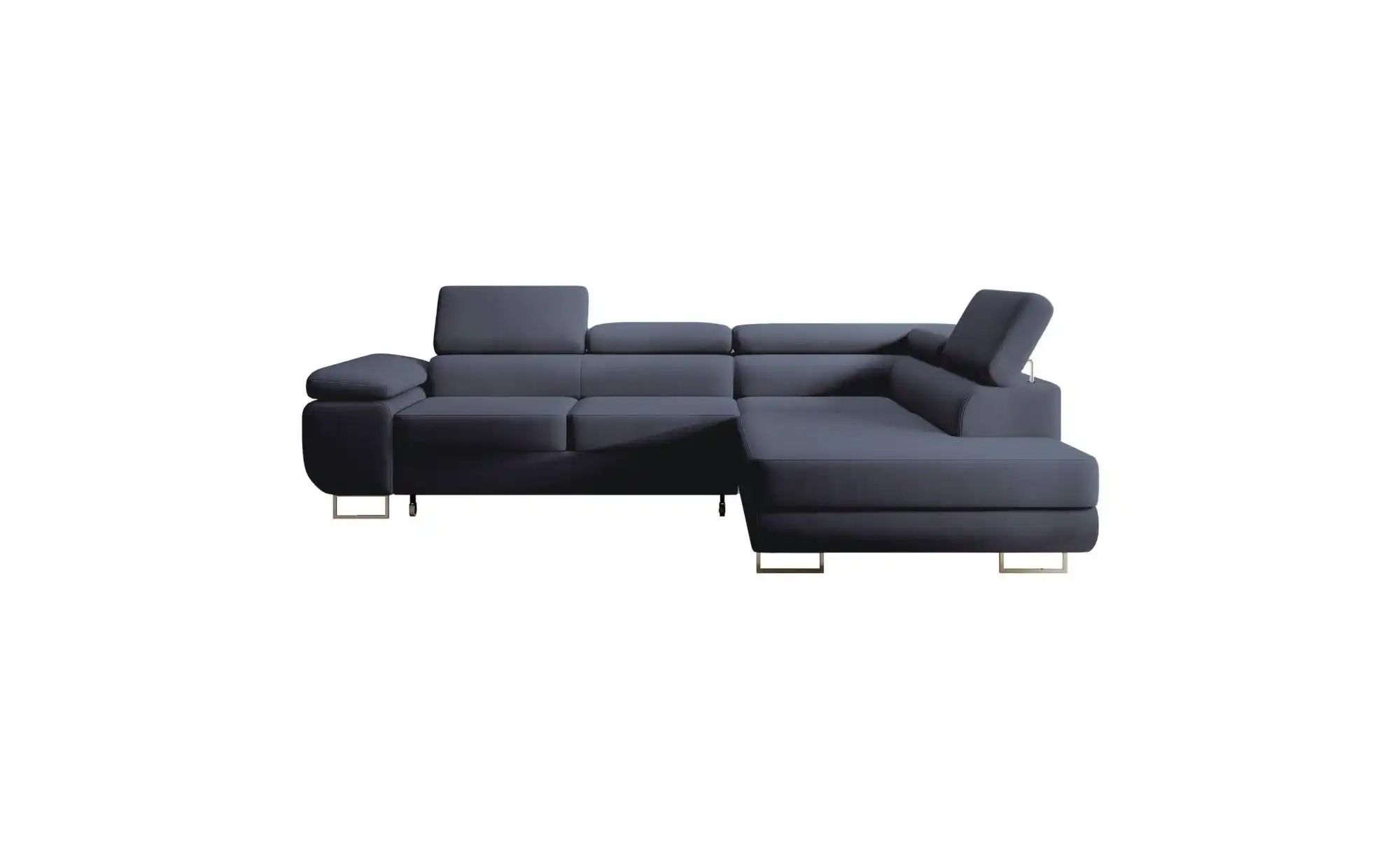 Selsey Ecksofa mit Schlaffunktion Stevil ¦ blau ¦ Maße (cm): B: 275 H: 90 P günstig online kaufen