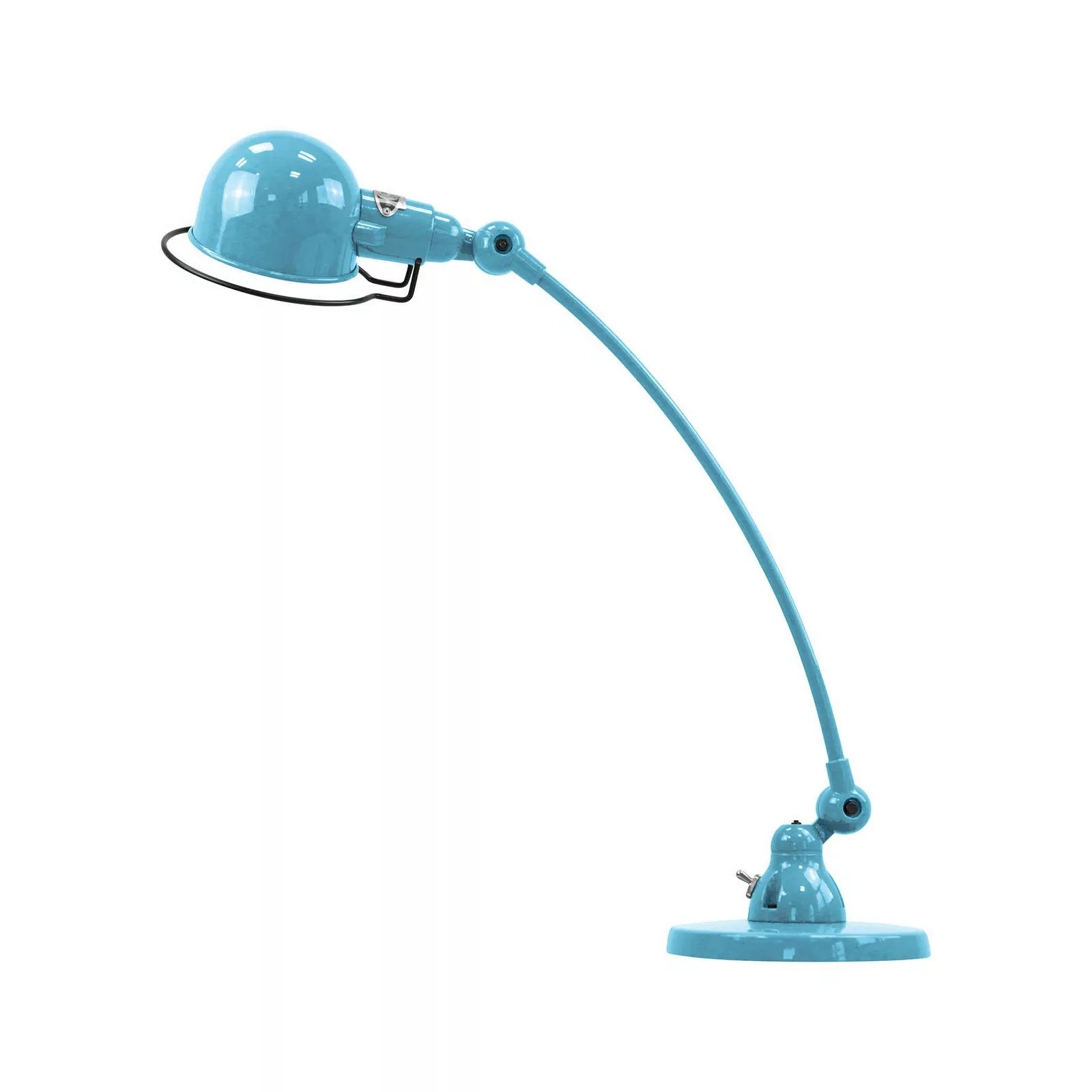 Jieldé Signal SIC400 Tischlampe, Fuß 1 Arm blau günstig online kaufen