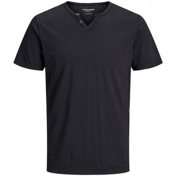 Jack & Jones  T-Shirts & Poloshirts 12164972 SPLIT-BLACK günstig online kaufen