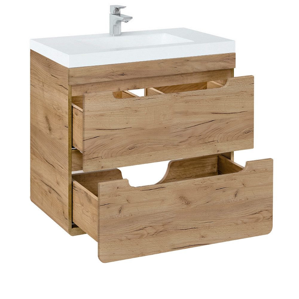Lomadox Waschtisch LUTON-56-CRAFT, 61 cm Wotan günstig online kaufen