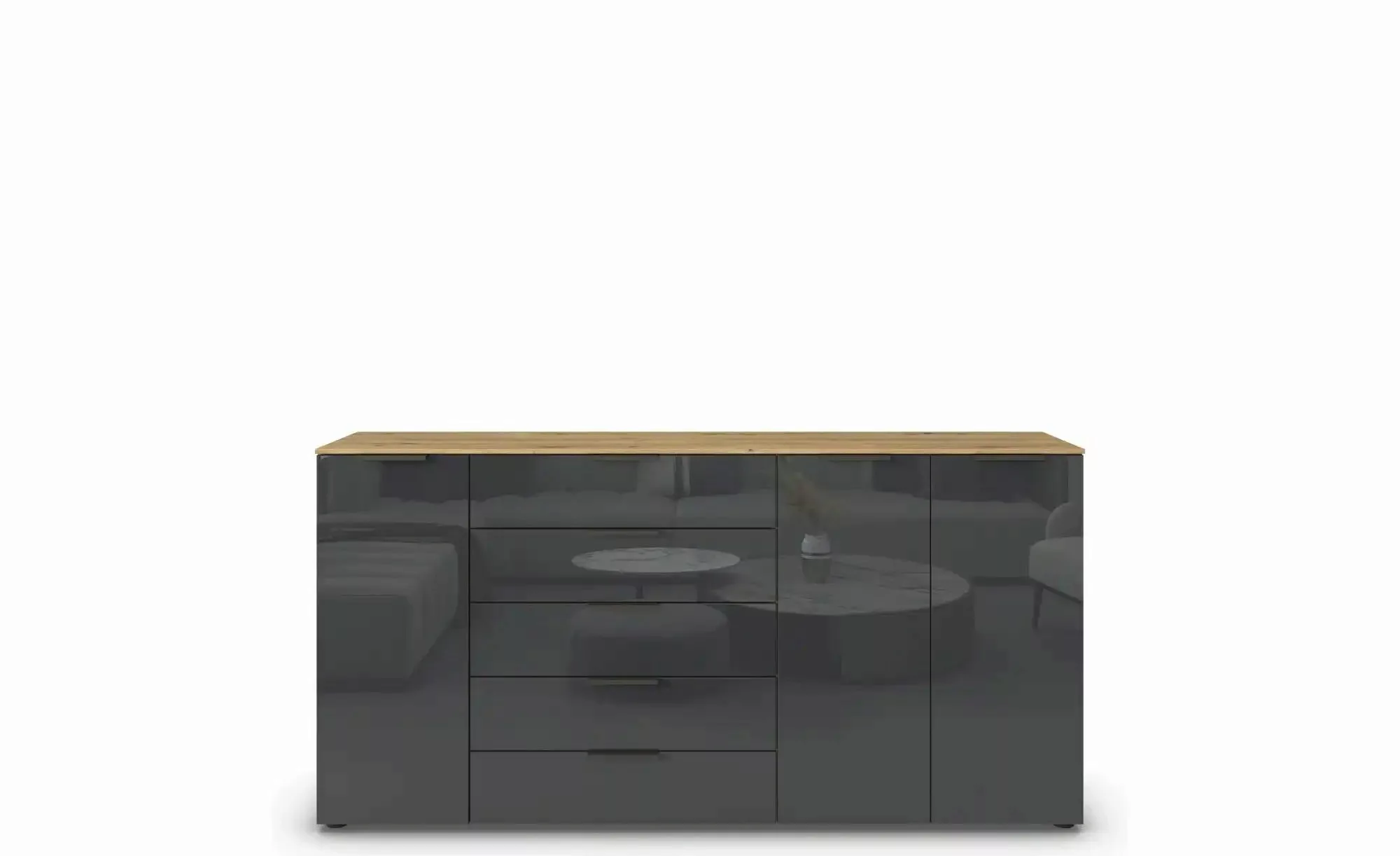 Sideboard ¦ holzfarben ¦ Maße (cm): B: 199 H: 100 Kommoden & Sideboards > S günstig online kaufen