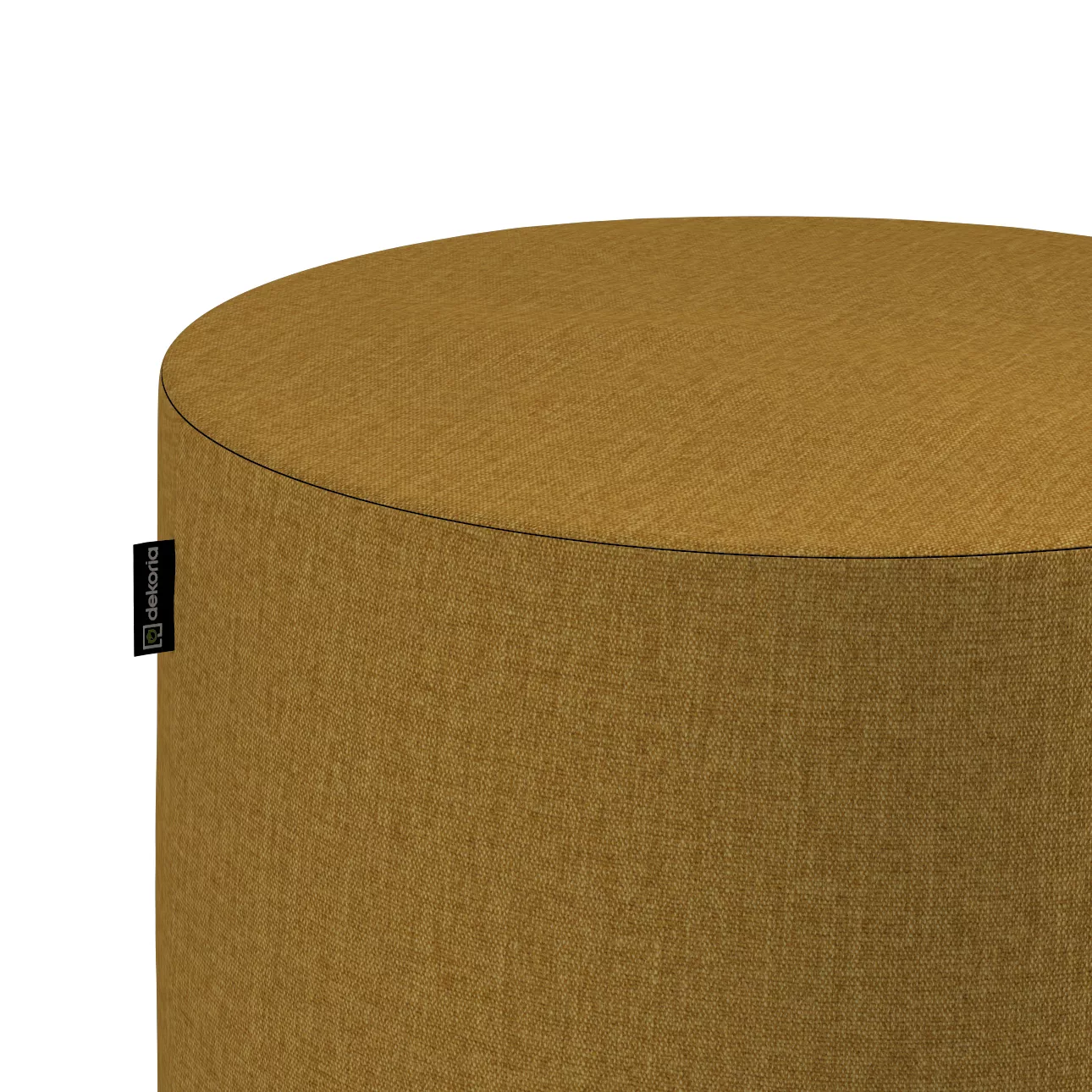 Pouf Barrel, senfgelb, ø40 cm x 40 cm, City (704-82) günstig online kaufen