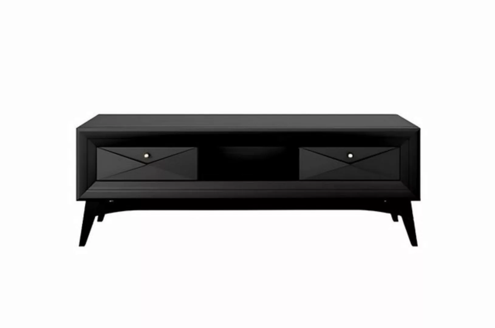 Xlmoebel TV-Schrank Niedriges TV-Möbel TV-Ständer Holz Sideboard-Tisch für günstig online kaufen