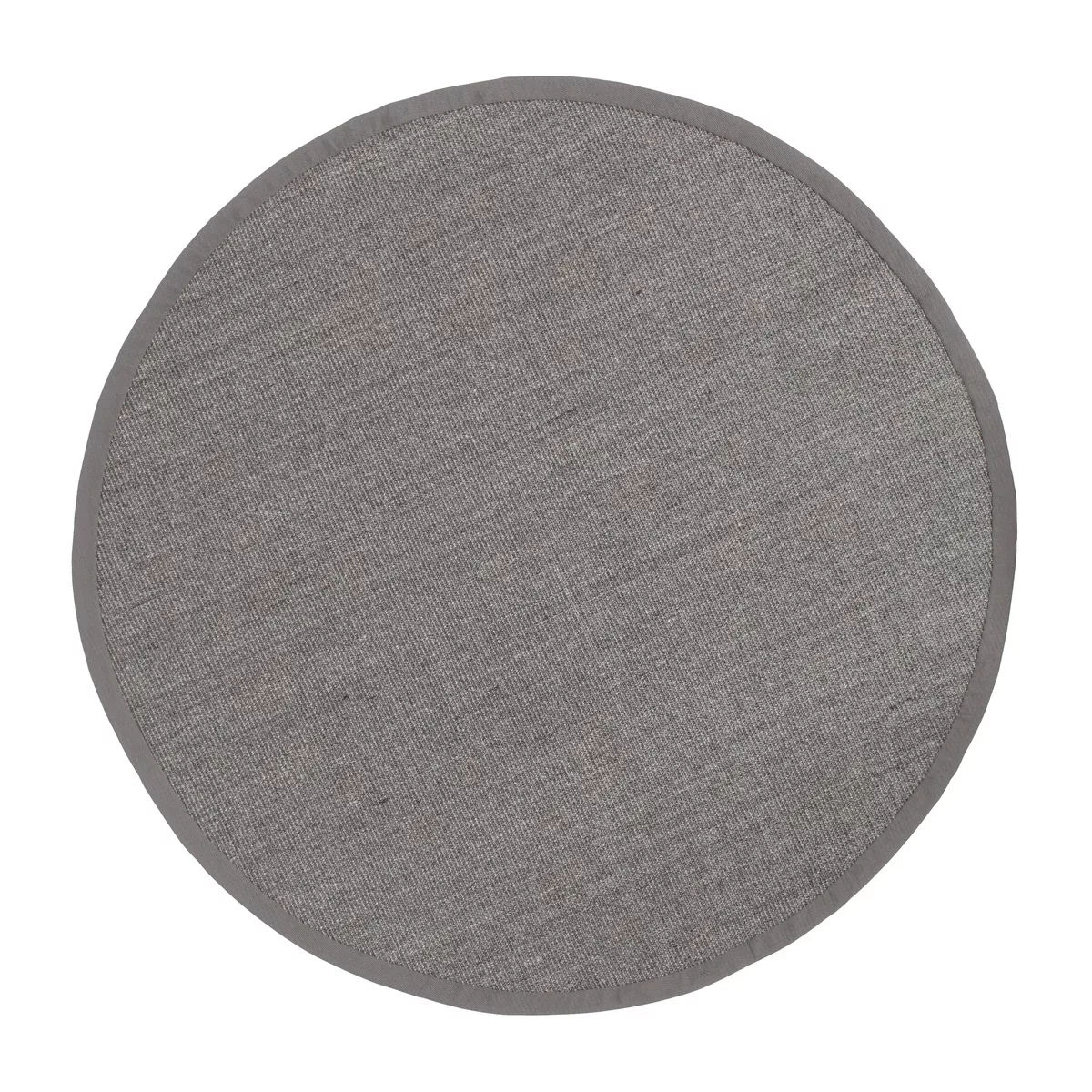 Sisal Teppich rund grau Ø150cm günstig online kaufen
