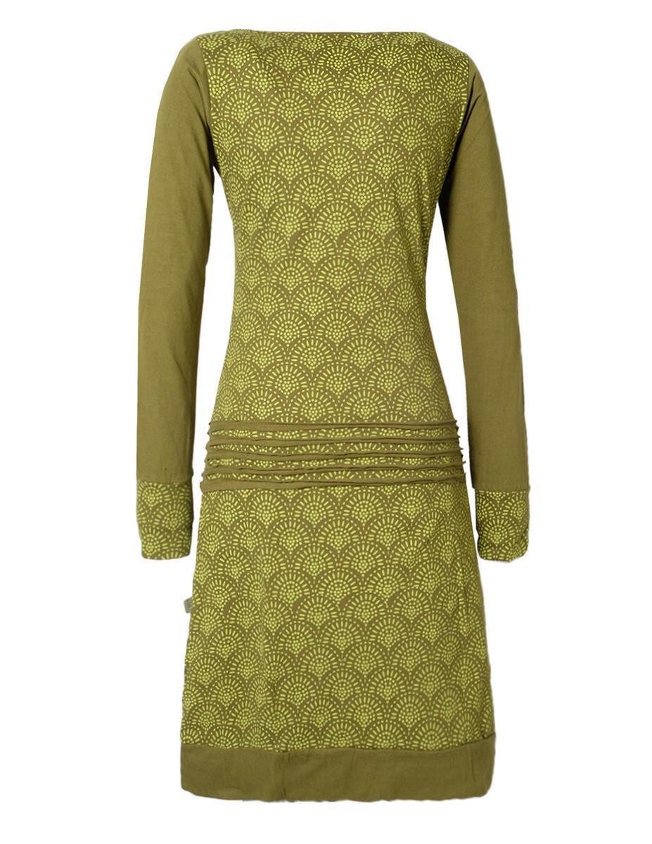Vishes Jerseykleid Leichtes JerseykleidLangarm Kleider Sweatkleid günstig online kaufen