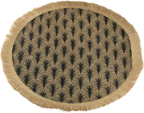 AM Design Platzset »Tischset«, (Set, 6 St.), aus Jute, Ø 38 cm günstig online kaufen