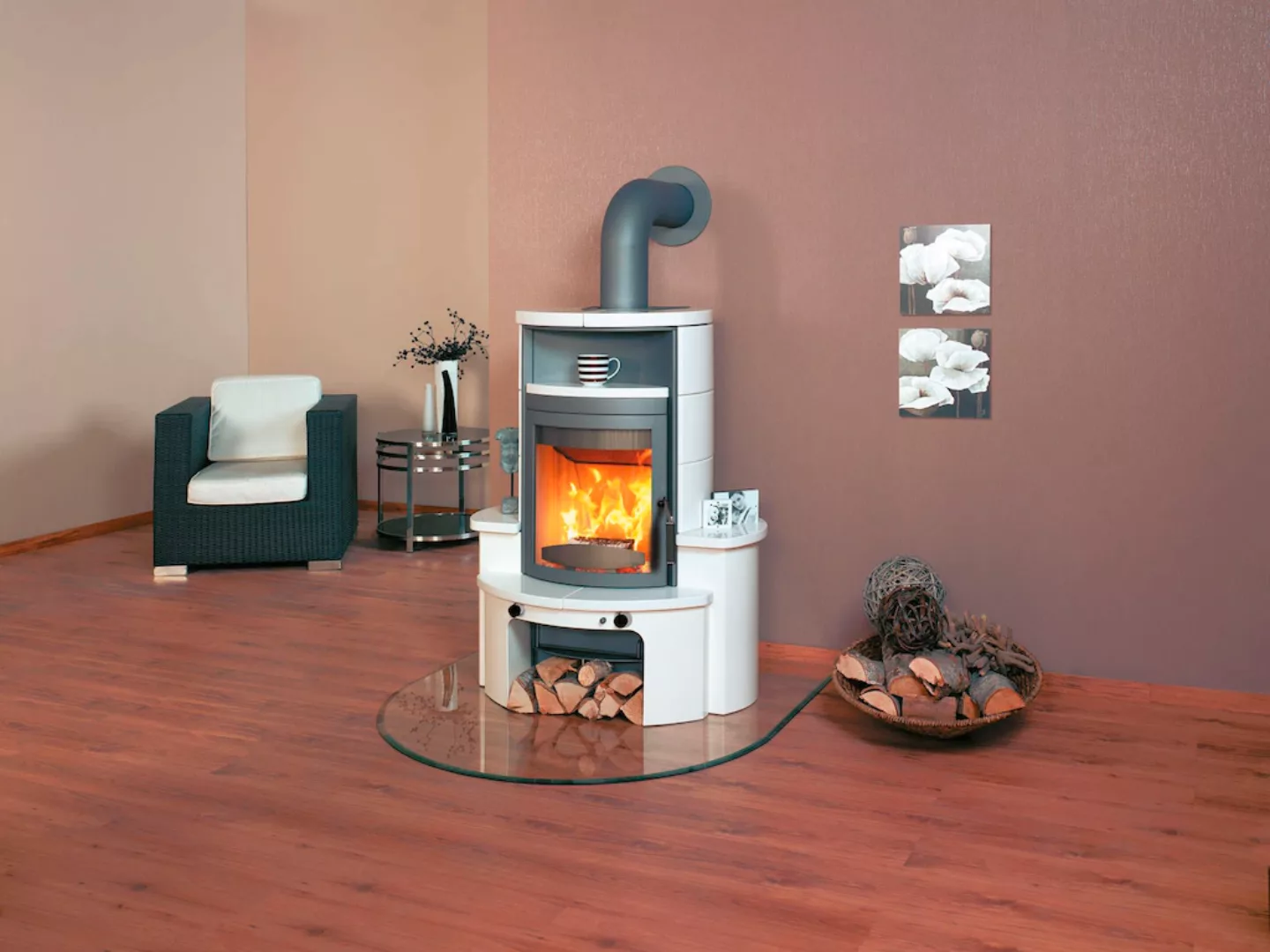 HARK Kaminofen »Avenso GT ECOplus 6 KW«, creme-weiss günstig online kaufen