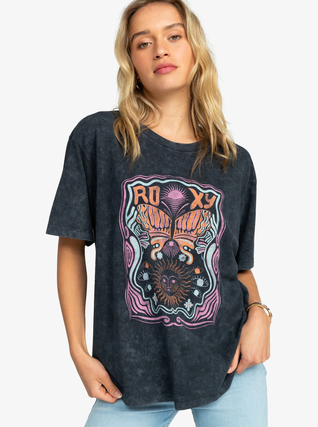 Roxy Oversize-Shirt "Girl Need Love C" günstig online kaufen
