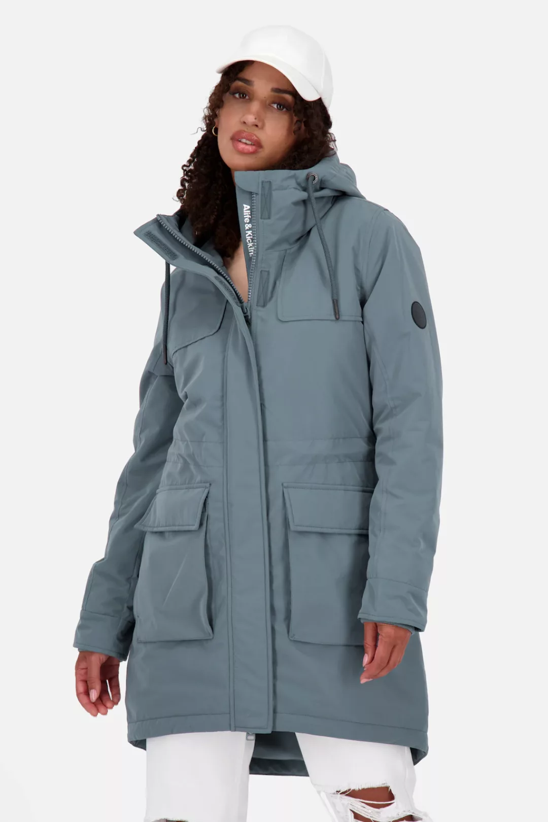 Alife & Kickin Winterjacke "CharlizeAK A Parka Damen Winterjacke, gefüttert günstig online kaufen