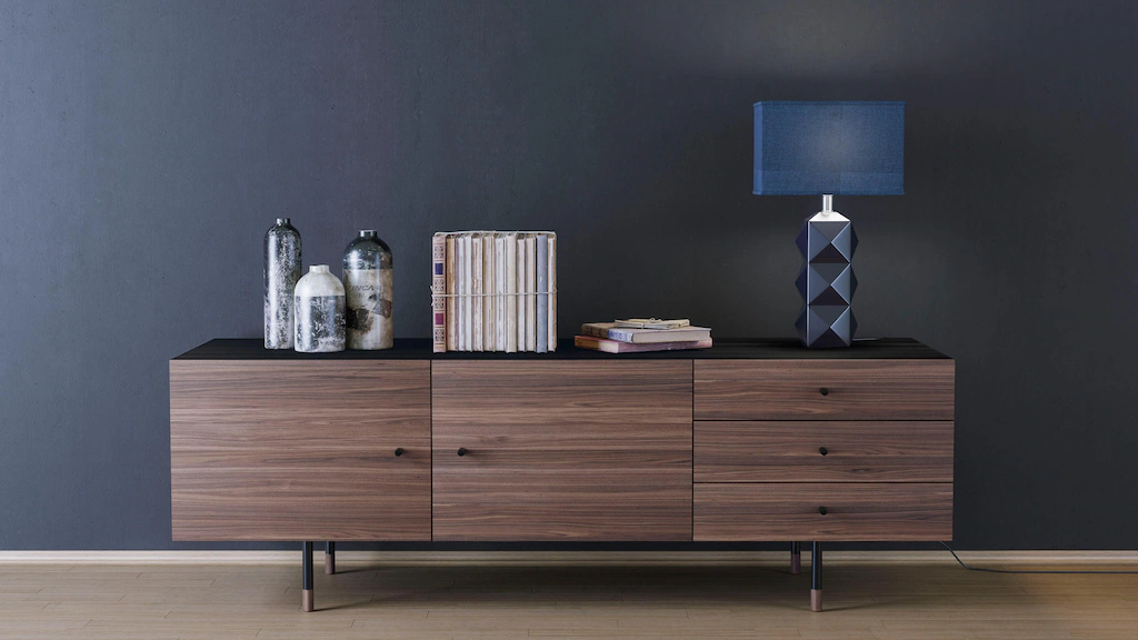 Woodman Sideboard "Jugend Kommode", mit Holzfurnier aus Eiche, Breite 180 c günstig online kaufen