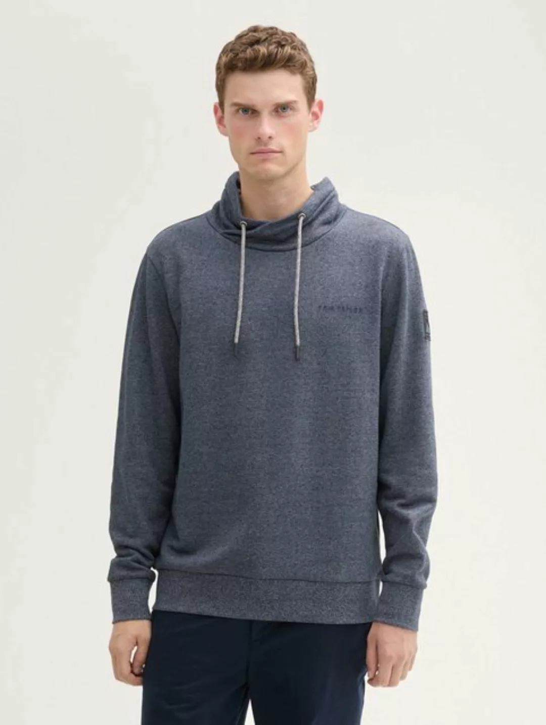 TOM TAILOR Sweatshirt Sweatshirt mit Logo-Details mit Logo Print günstig online kaufen