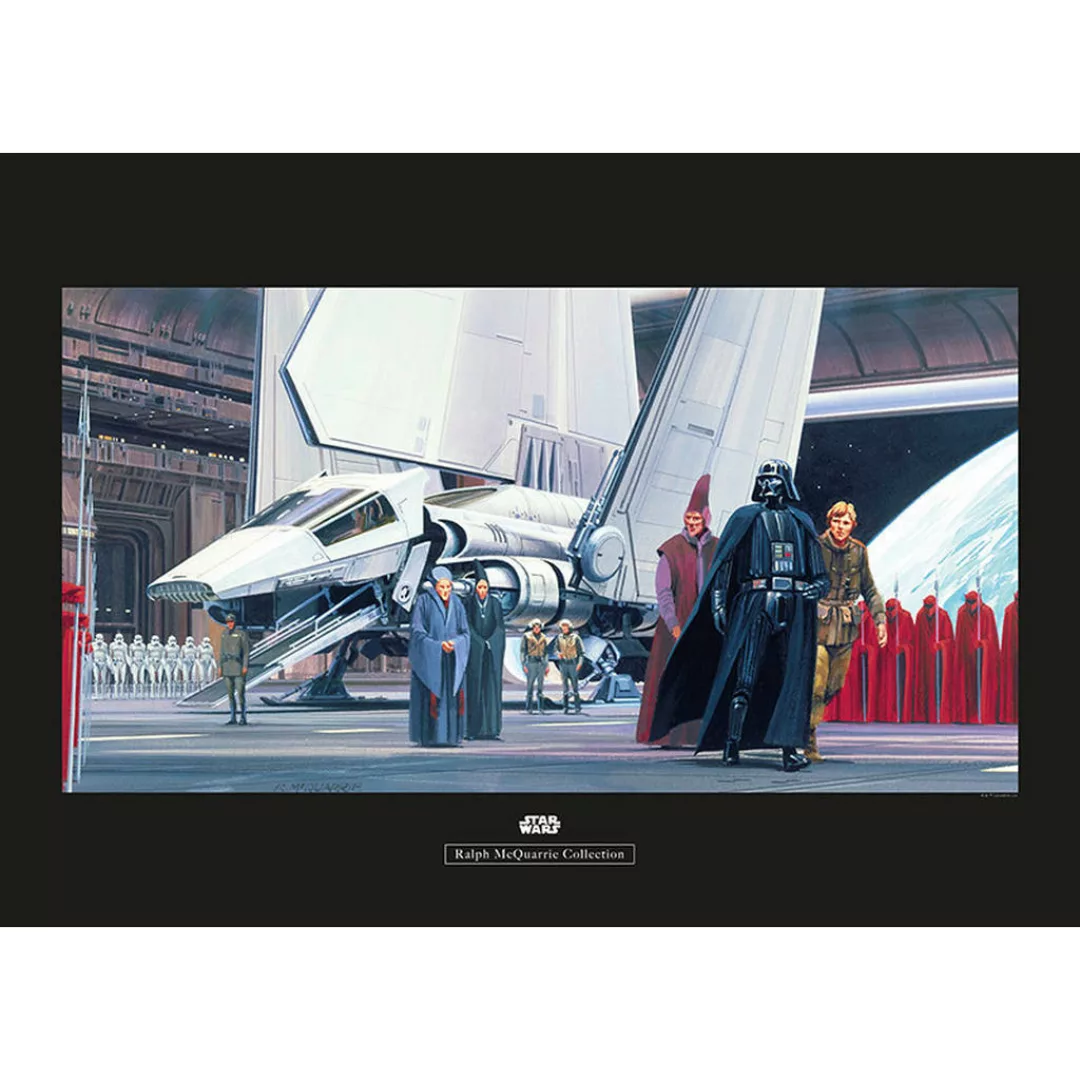 Komar Wandbild Star Wars Classic RMQ Death Star Sh Star Wars B/L: ca. 70x50 günstig online kaufen