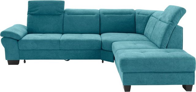 Places of Style Ecksofa "Cornwall L-Form", incl. Sitztiefenverstellung, mit günstig online kaufen