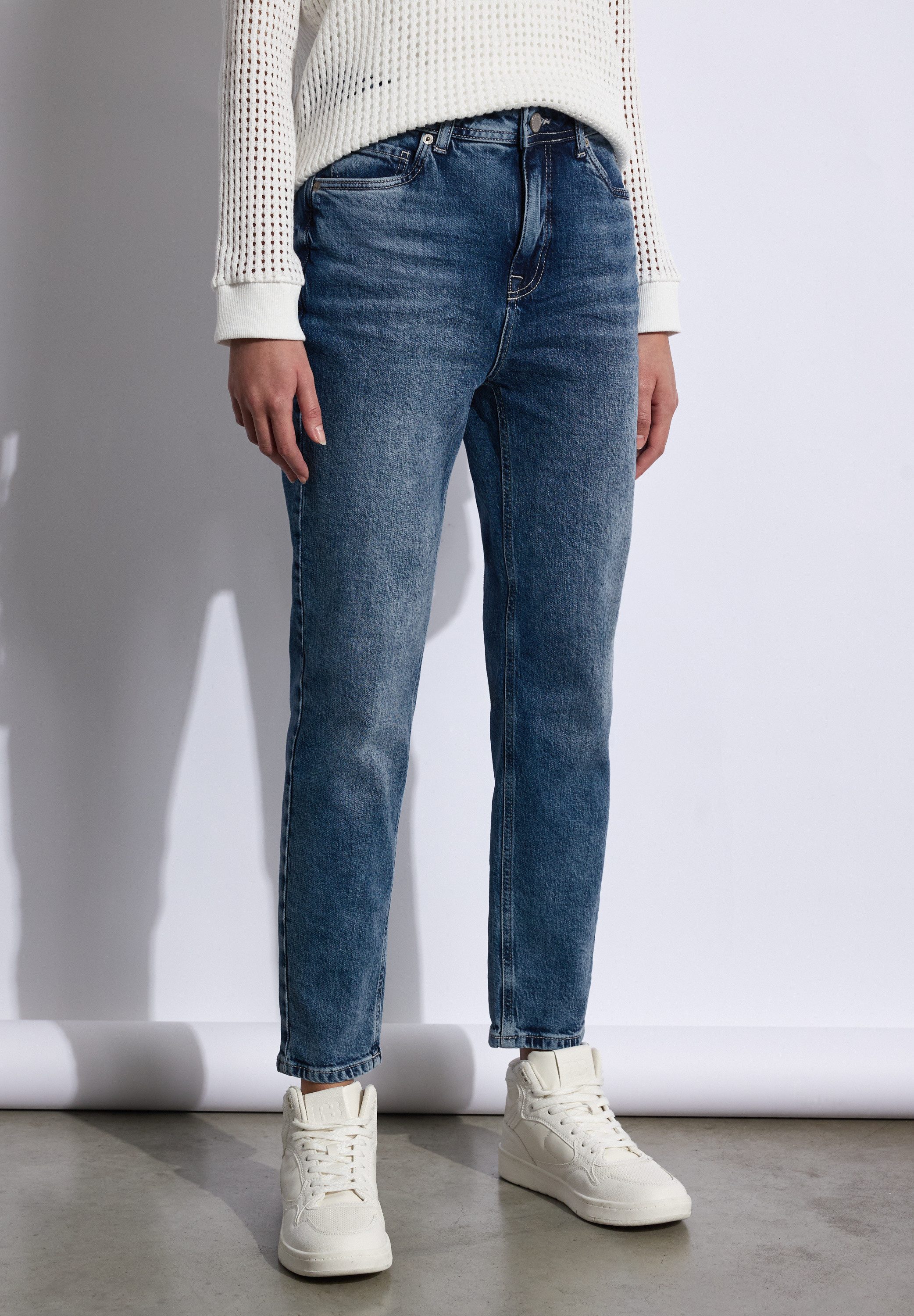 STREET ONE Gerade Jeans, 5-Pocket-Style günstig online kaufen