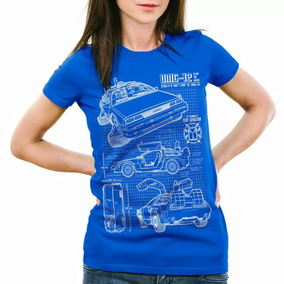 style3 T-Shirt Delorean DMC-12 zurück in die zukunft back to the future mar günstig online kaufen