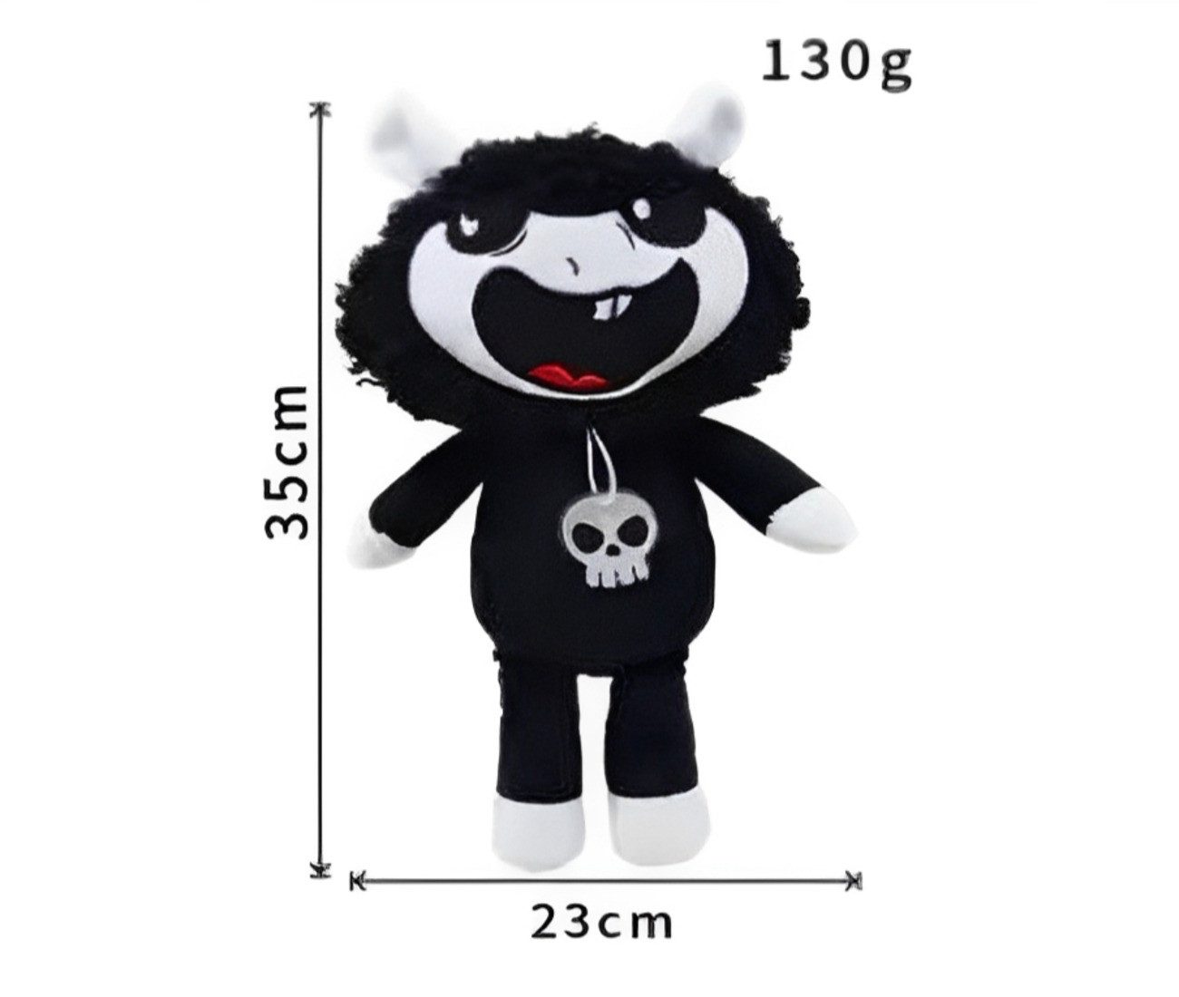 Wiztex Kuscheltier Nightmare Plüschfigur 30-35 cm günstig online kaufen