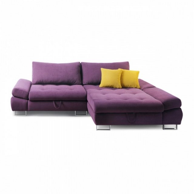 JVmoebel Ecksofa Schlafsofa Design Wohnzimmer Polster Eckgarnitur Ecksofa S günstig online kaufen