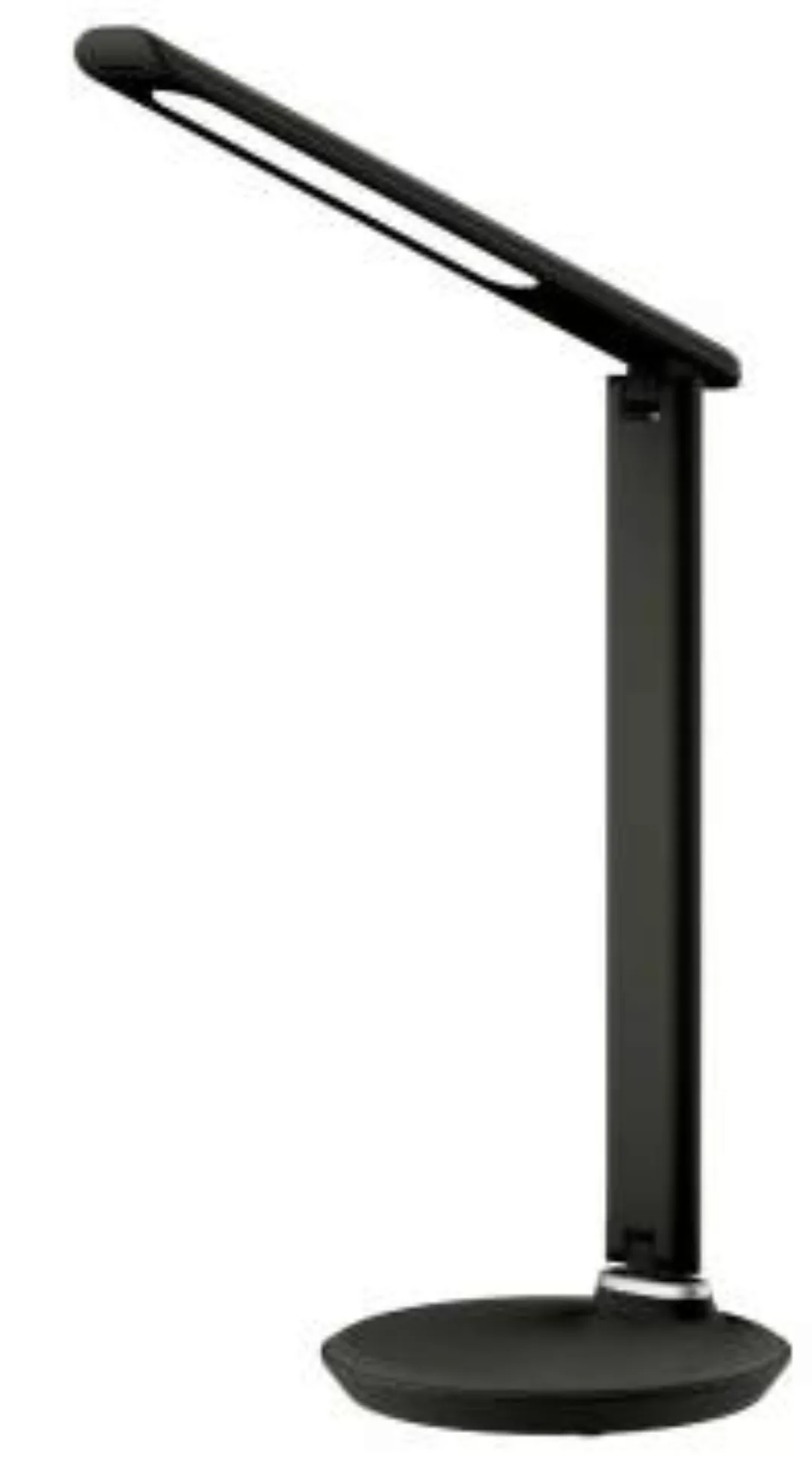 Dimmbare LED Schreibtischlampe Schwarz 9W flexibel günstig online kaufen