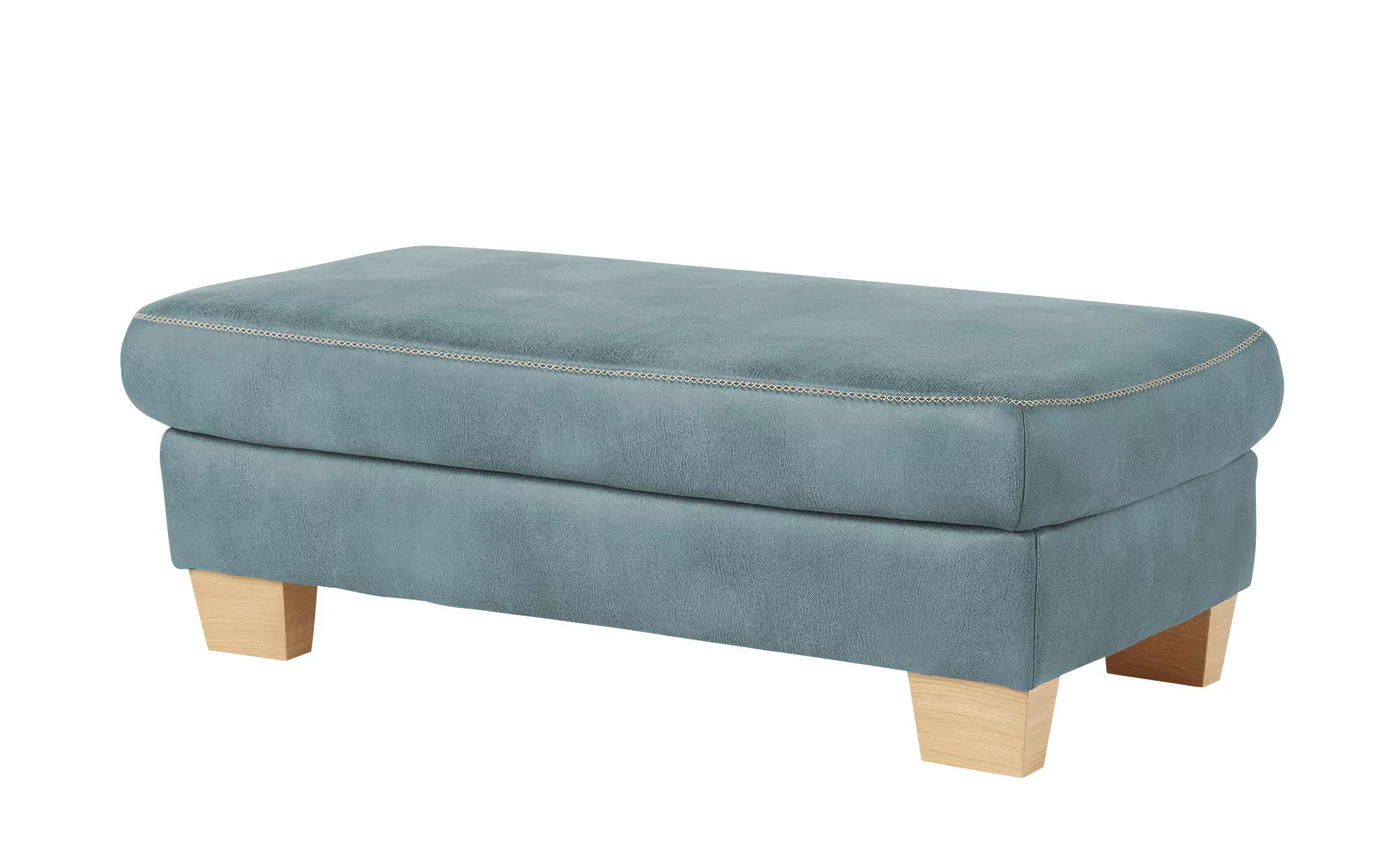 Mein Sofa bold XXL - Hocker  Beata ¦ blau ¦ Maße (cm): B: 130 H: 45 T: 65.0 günstig online kaufen