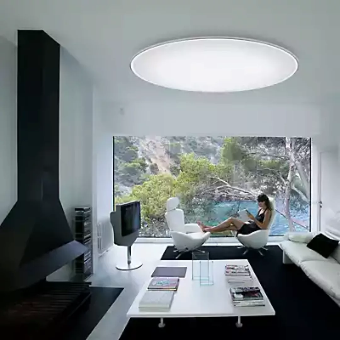 Vibia Big Deckenleuchte LED, weiß - 3.000 K - ø100 cm - Casambi günstig online kaufen