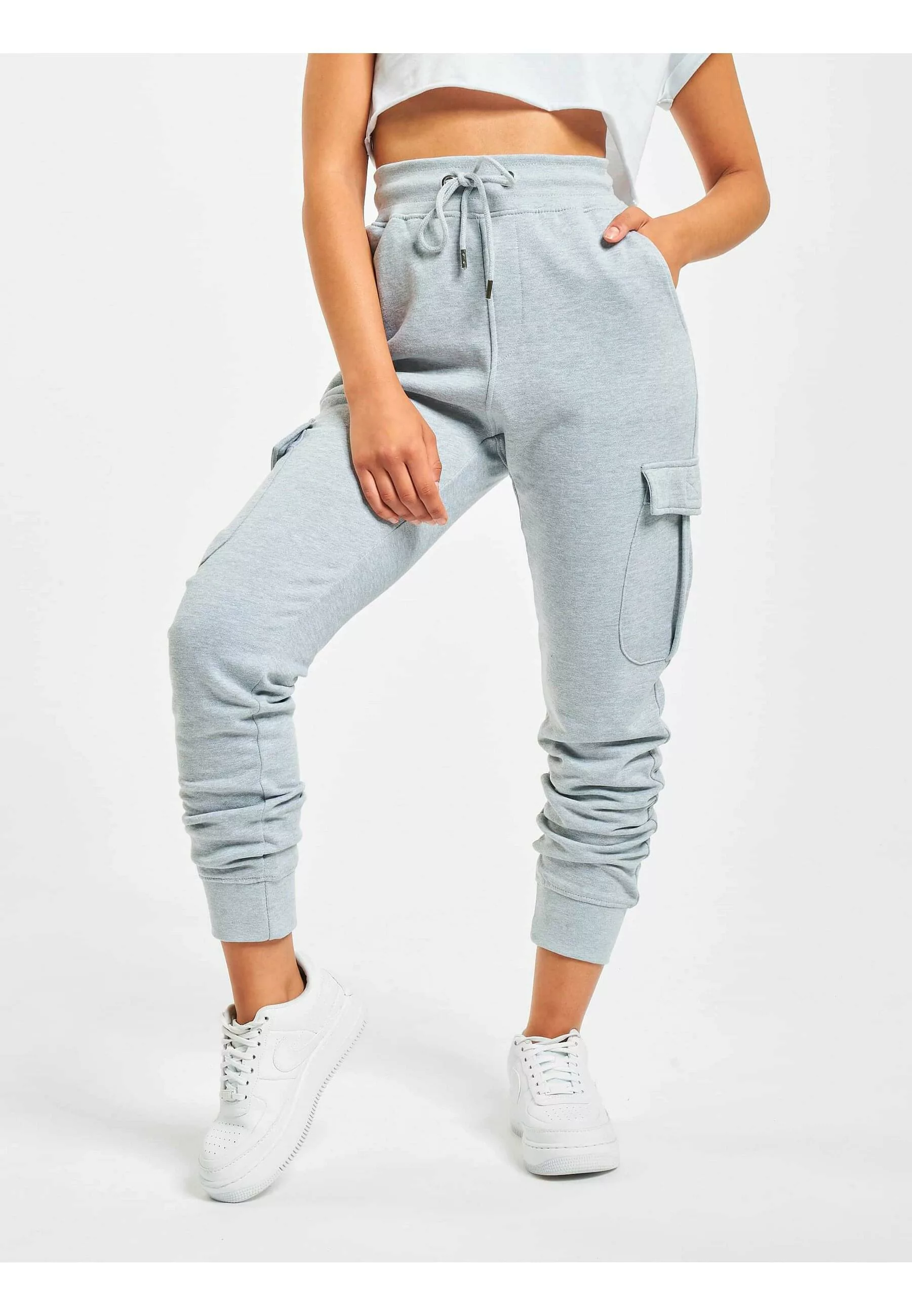 DEF Stoffhose "DEF Damen Sweatpants", (1 tlg.) günstig online kaufen